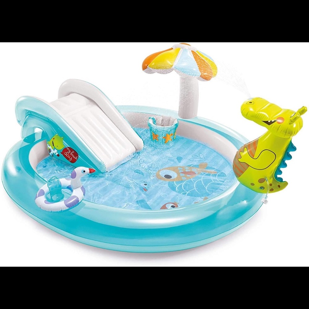 Intex Gator Inflatable Play Center Pool NIB